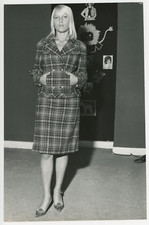 Ensemble jupe et tailleur, 1960 Vintage silver Print   Tirage argentique  