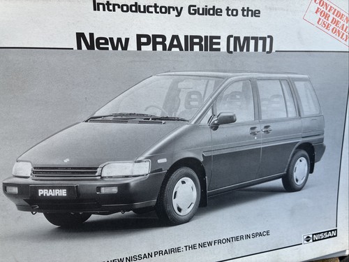 The nissan prairie - nissan, range