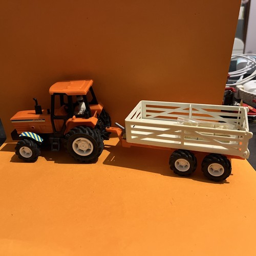 Newray tracteur orange avec - tracteur,