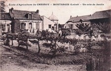 45* LE CHESNOY - agricultural school - garden corner RL58,0507