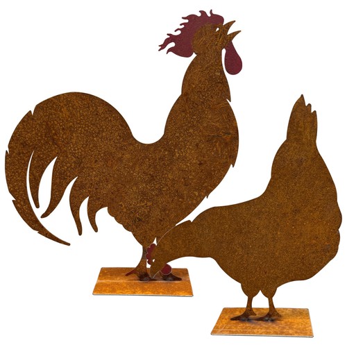 Déco poule coq - poule, un