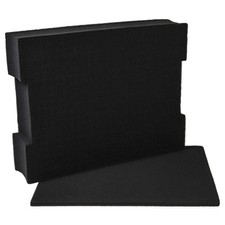 Mousse de coffre avec plaque de fond pour Sortimo L-Boxx 136