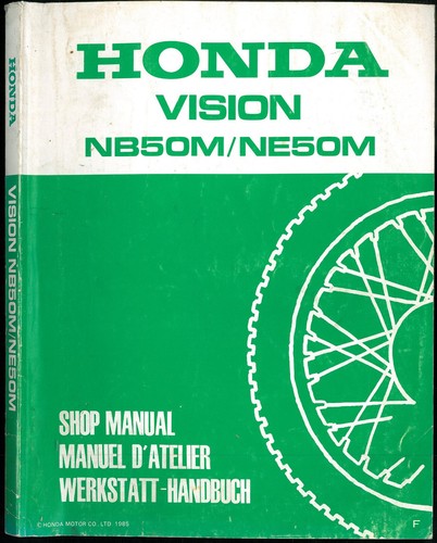 Revue atelier honda 50 - revue, nb