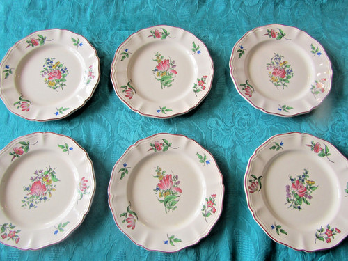 Assiettes dessert en - 6,