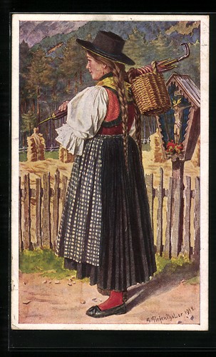 Carte postale brixental - carte,