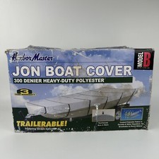 Harbor Master 300 Denier Jon Boat Cover Polyester Water Resistant Size B 14' NEW