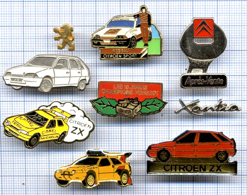 Lot pin peugeot - lot, logo