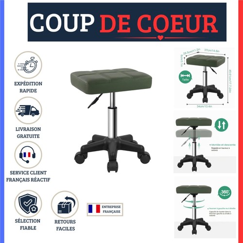 Tabouret roulettes - tabouret,
