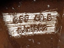 97BG-AC jante pour FORD MONDEO