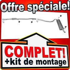 Ligne pot d'échappement pour