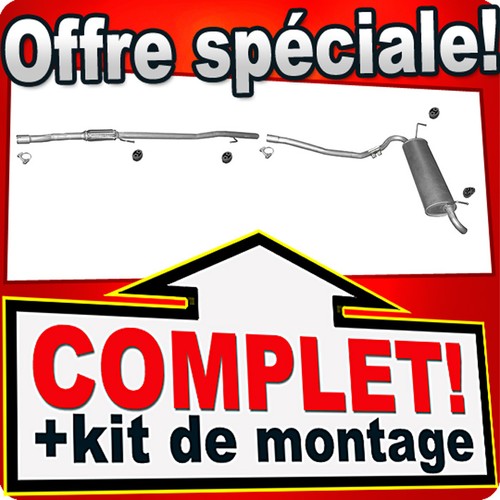 Ligne pot échappement pour - ligne,