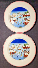 Villeroy & Boch 2 Naif Christmas 10-3/8" Dinner Plate - LapLau Art