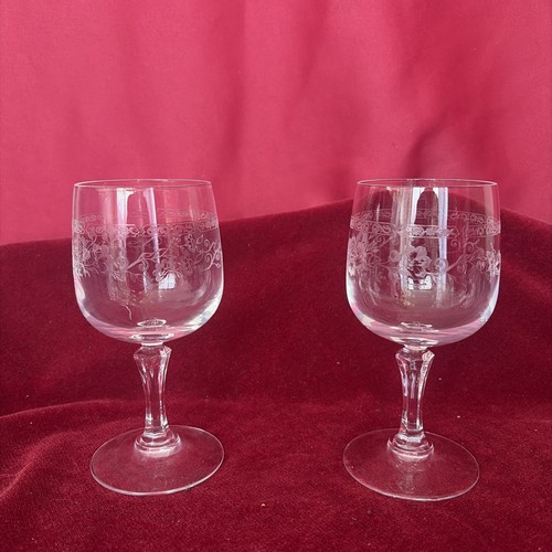 Verres eau cristal - à,
