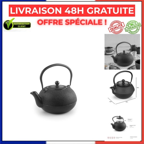 Théière fonte noire 2 l - théière,