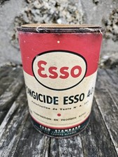 Bidon Boite ESSO Fongicide 406 no shell bp mobiloil igol motul castrol