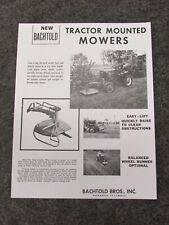VINTAGE Bachtold TRACTOR