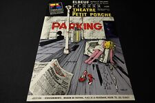 authouart rare poster advertising drawing 70s