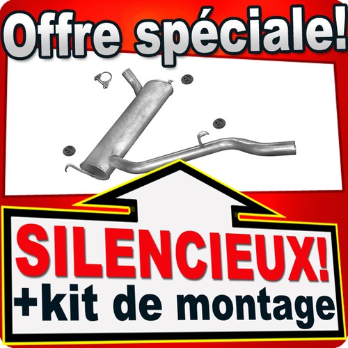 Silencieux arriere pour lt - arriere, vw