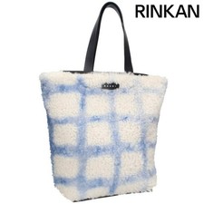 Marni SHMQ0027Q1 Plaid Mouton Tote Bag Men's Used 5d1873dd24a0492489fa309833f26b