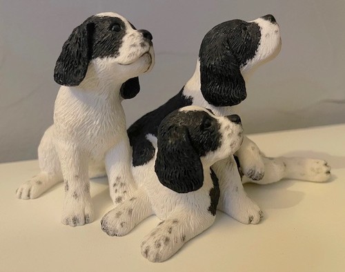 Figurine chiots cocker - figurine,