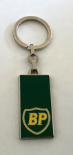 BP British Petroleum Enamel Metal Keychain-Garage-Car-Gasoline-Keychain-R6