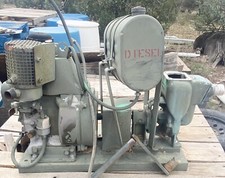 Hatz Diesel Engine E673LHK with water pump, Fuel Tank & Crank Handle