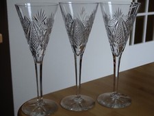 1 OLD WINE GLASS CRYSTAL CONICAL VAL SAINT LAMBERT h 20 cm sold by piece