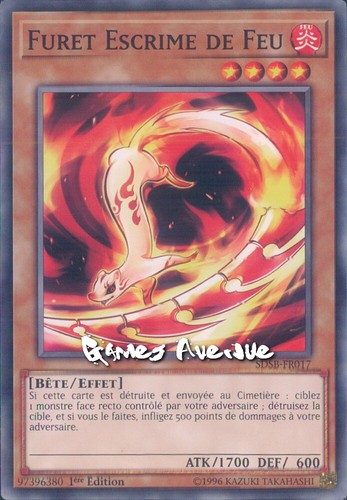 Furet escrime de - yu-gi-oh,
