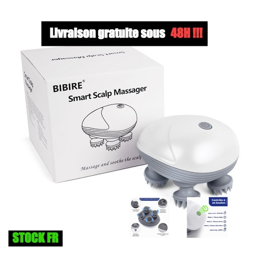 Masseur électrique tête