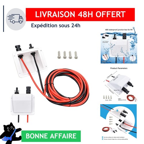 Passe câble double étanche - passe-câble,