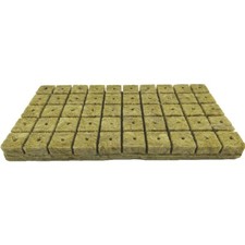 Plaque de 50 Cubes de Laine de Roche - 2,5x2,5x2,5 (x50)