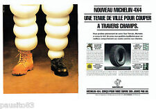 PUBLICITE ADVERTISING 046 1994 Michelin tyres 4x4 (2 pages)