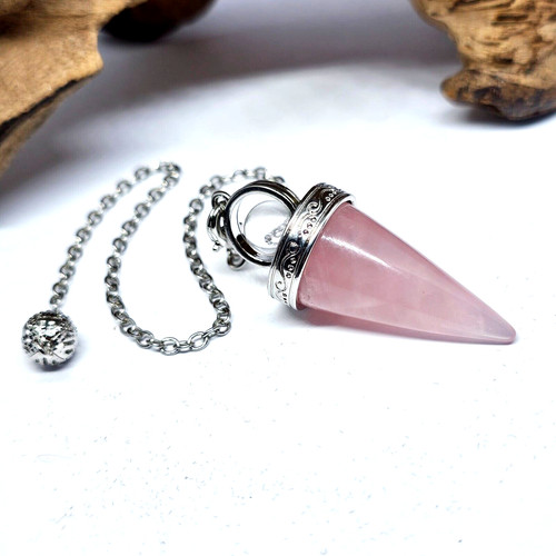 Cône quartz rose - cône,