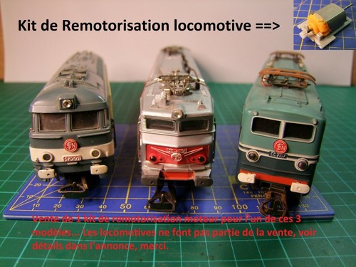 Kit motorisation locomotive - kit, t3