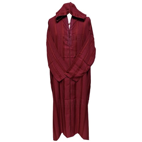 Homme bordeaux rayé marocain - bordeaux,