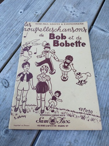 Les nouvelles chansons bob - chansons, de