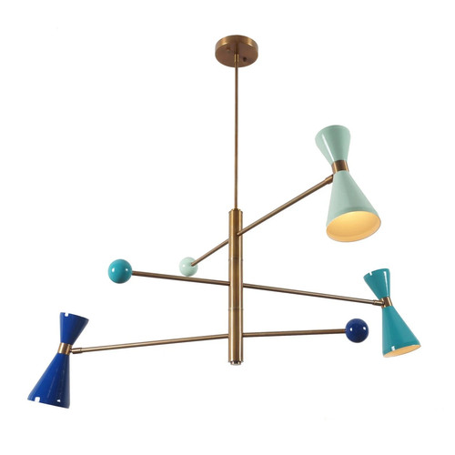 Luminaire lustre spoutnik - lustre, 3