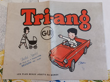 ancien catalogue tri-ang voiture a pedales