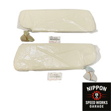 Toyota Genuine Sun Visor PAIR Land Cruiser BJ40 BJ45 FJ55 HJ47 FJ40 1969~