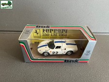 1964 Ferrari 250 LM Miniature Car BOX BOX Italy at 1/43