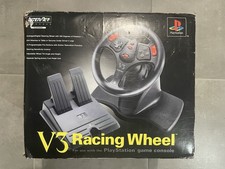 Volant PlayStation 1 – InterAct V3 Racing Wheel – Boîte complète