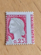 Timbre France 1263** Decaris piquage a cheval ref V 2/5