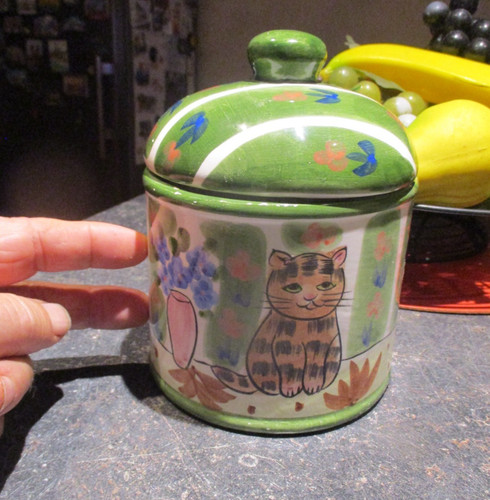 Joli pot bonbons chat - pot,