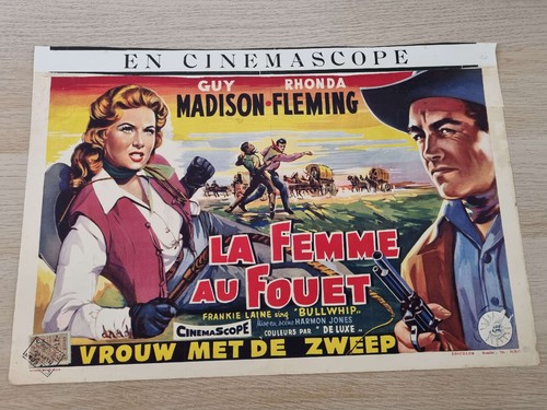 Affiche ancienne cinéma - , belge