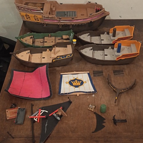 Lot playmobil coque - lot, bateaux