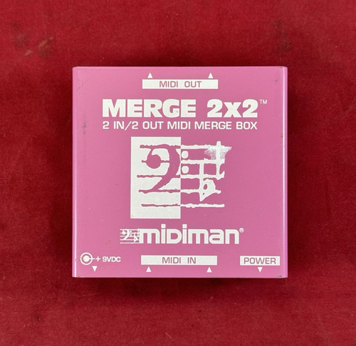 Midiman merge 2x2 midi - merge,
