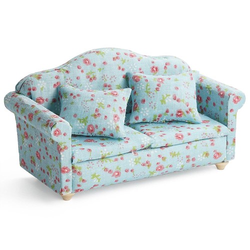 Dollhouse miniature sofa 12 - dollhouse,
