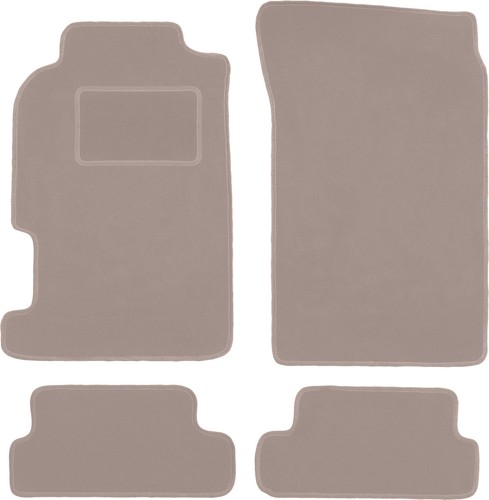 Tapis sol velours beige - velours,