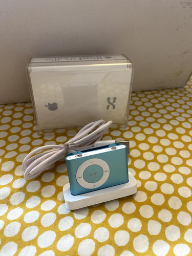 Ipod shuffle apple bleu - apple,