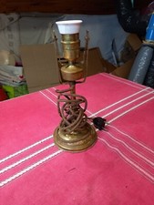 Antique Brass Marine Boat Train Swing Lamp Works